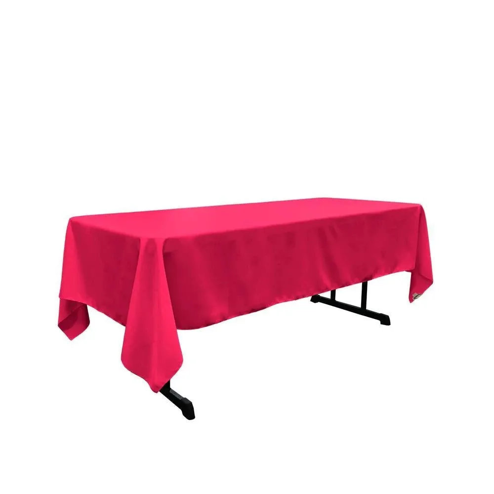 60 x 108-inch Polyester Solid Color Rectangular Tablecloth