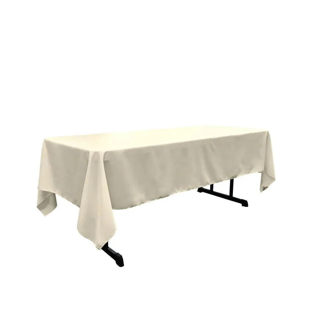 60 x 108-inch Polyester Solid Color Rectangular Tablecloth