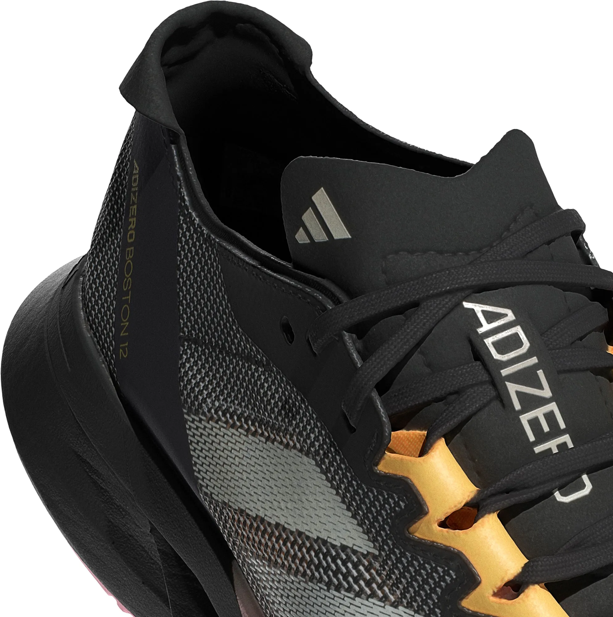 adidas Adizero Boston 12 Womens Running Shoes - Black