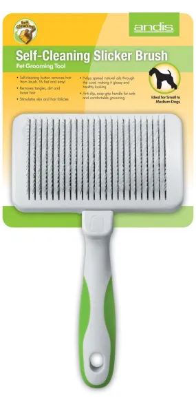 Andis Self-Cleaning Slicker Brush