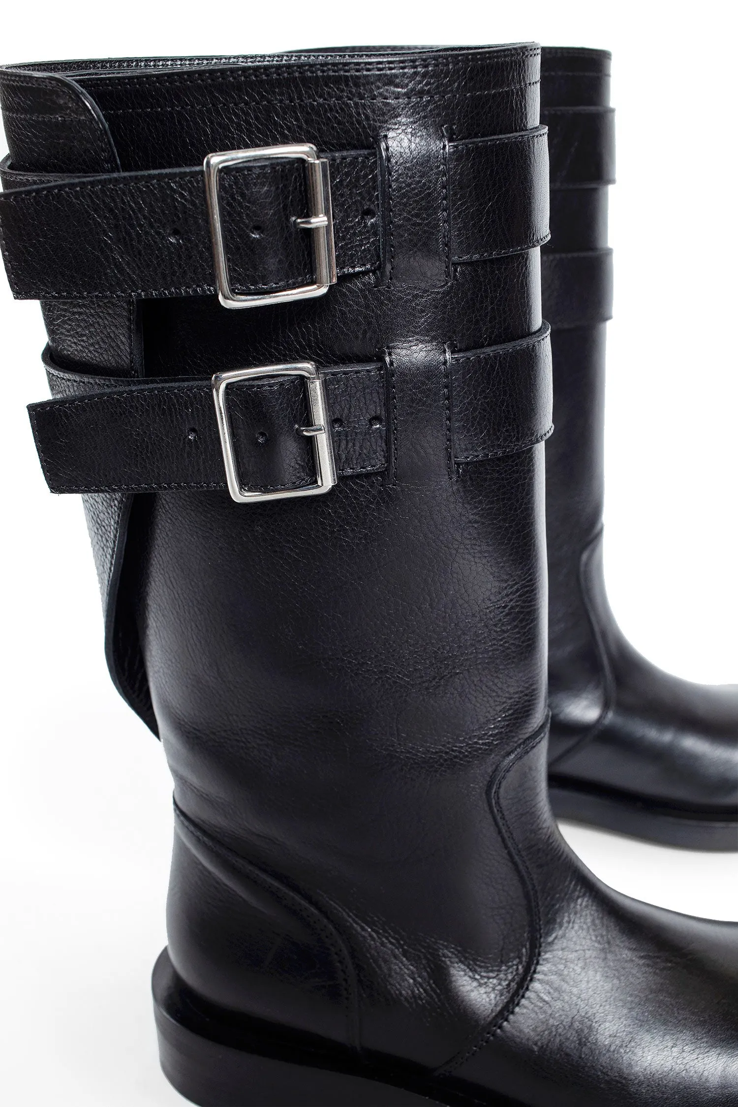 ANN DEMEULEMEESTER MAN BLACK BOOTS