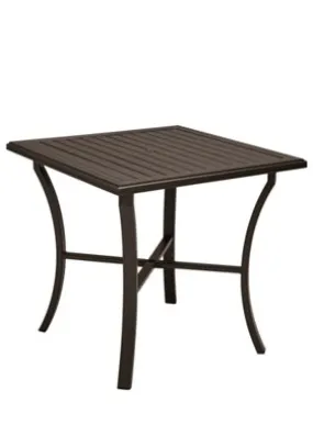 Banchetto Square 42" Bar Umbrella Table by Tropitone