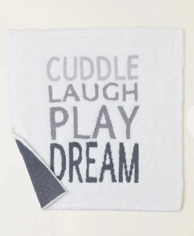 Barefoot Dreams CozyChic® Cuddle Laugh Play Dream Stroller Blanket