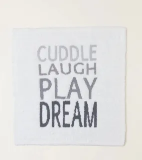 Barefoot Dreams CozyChic® Cuddle Laugh Play Dream Stroller Blanket