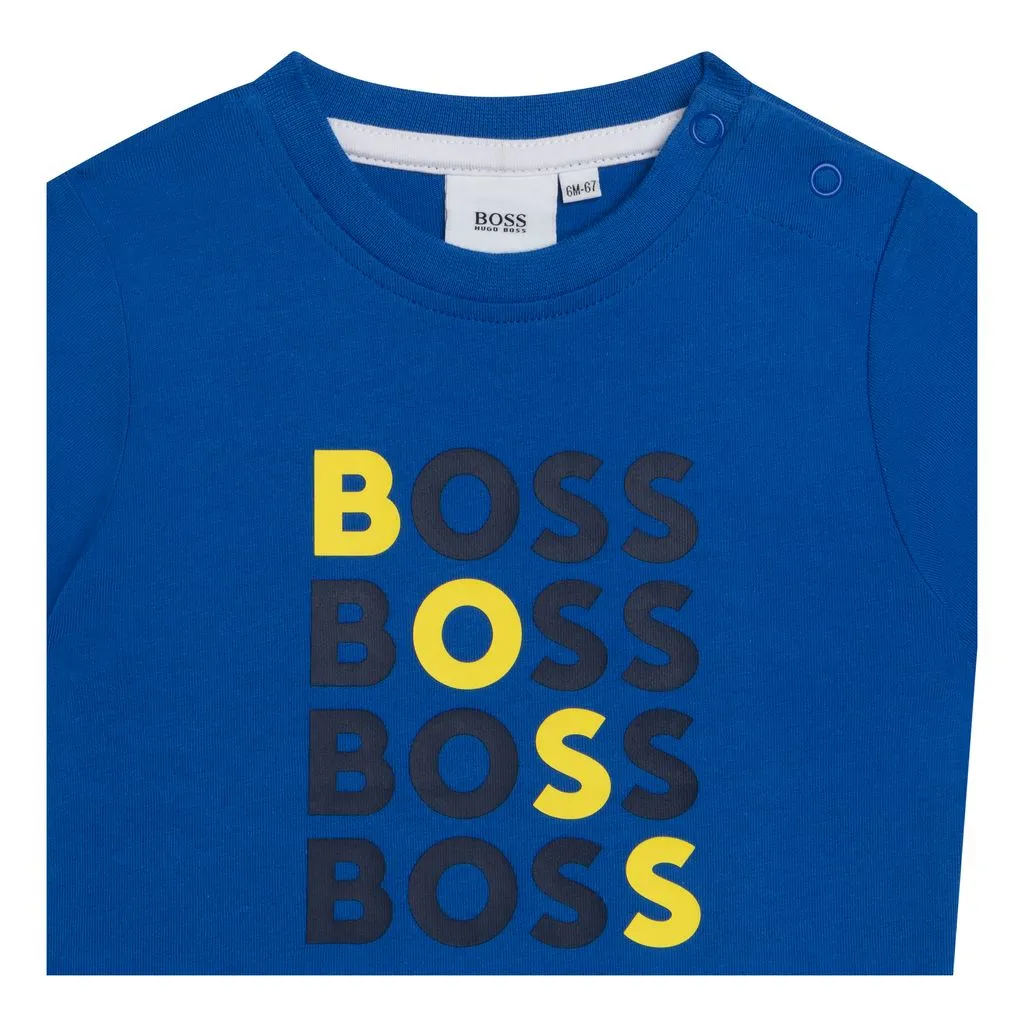 Blue Box Logo T-Shirt