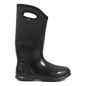 BOGS CLASSIC HIGH SHINY BLACK - WOMENS