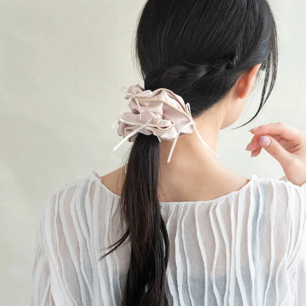 Bowknot Detail Hair Scrunchie