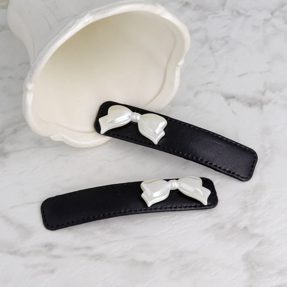 Bowknot Rectangular Snap Clip