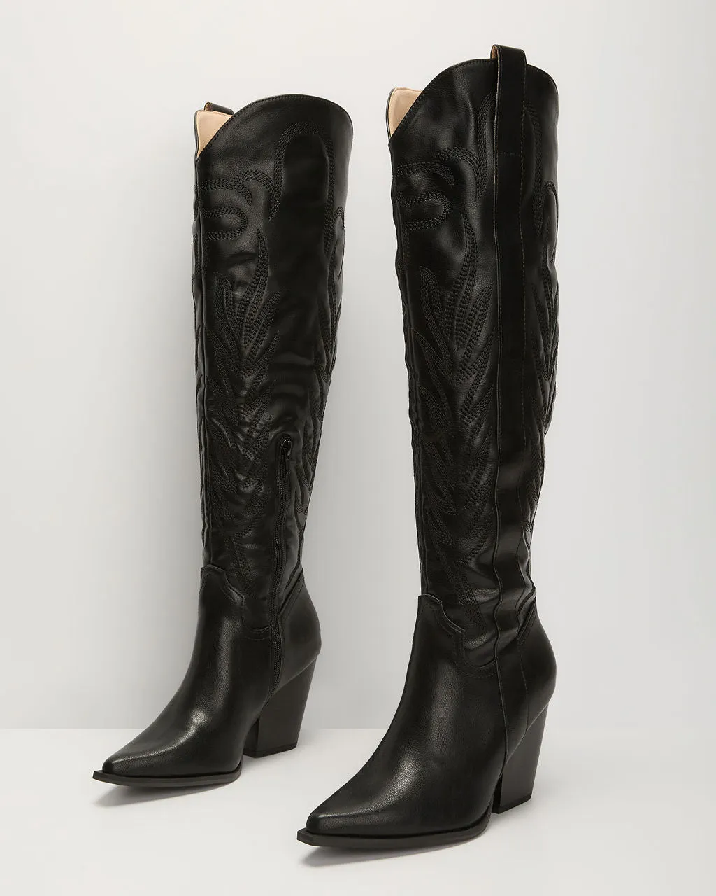 Bronco Western Knee High Boots