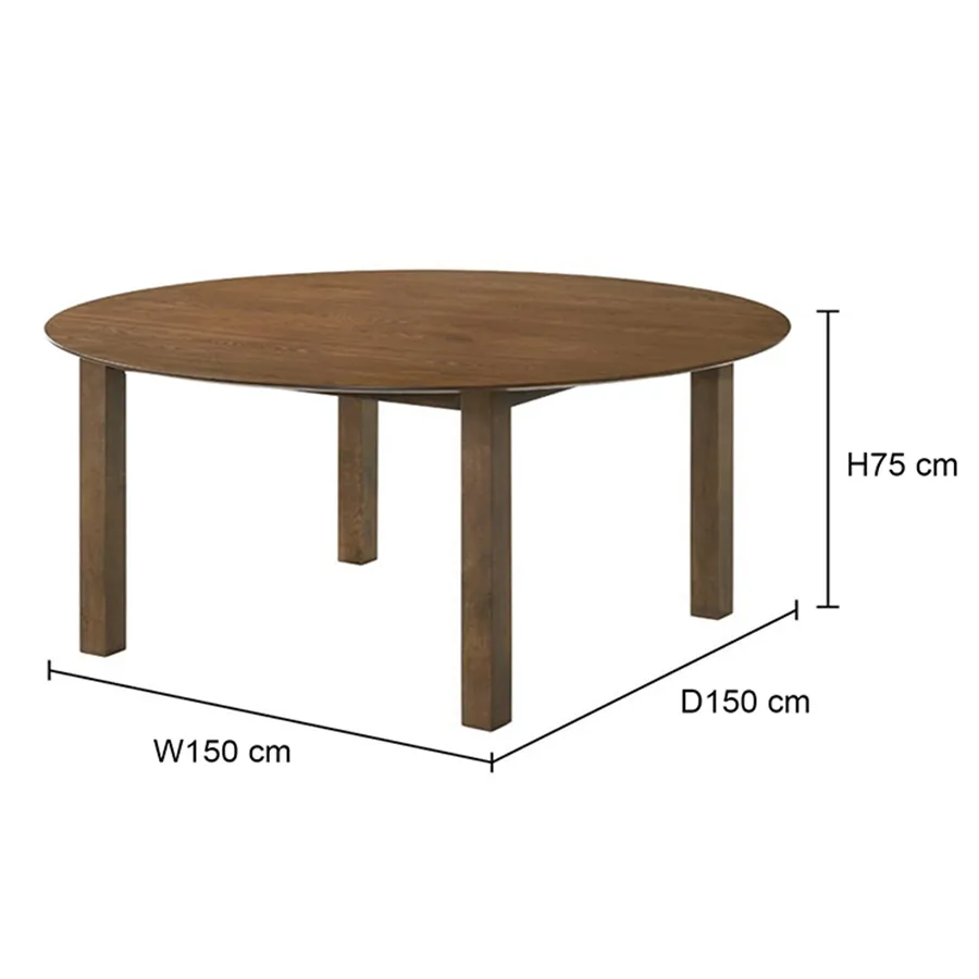 Brooke 150 cm Dining Table