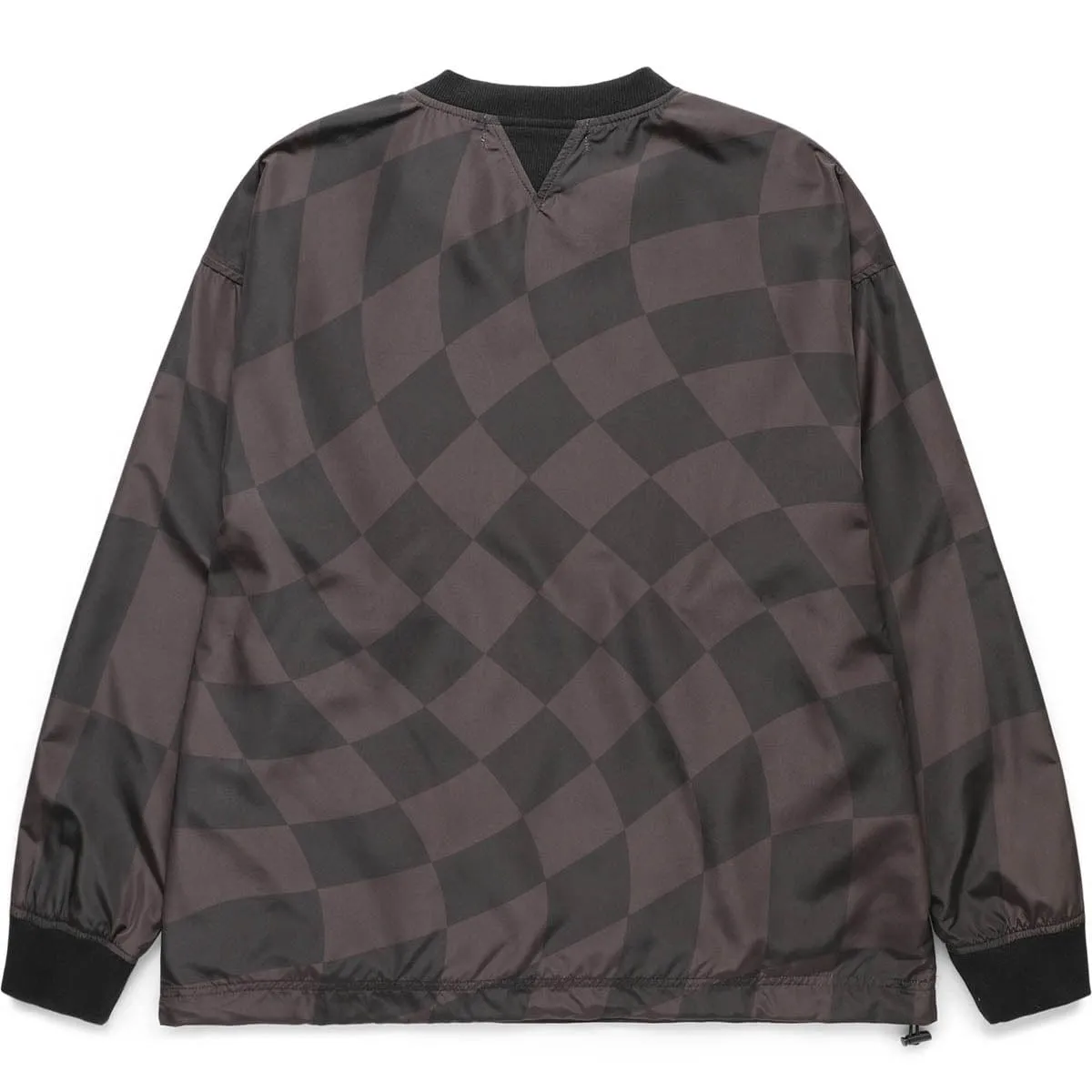 CHECKERED PULLOVER STORM TOP