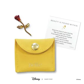 Disney Trinkets Pouch Belle Rose