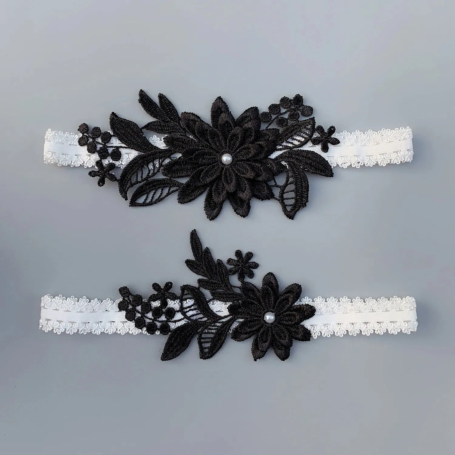 Fashion 2pcs/set  Lace Floral Sexy Garters for Women/Bride Thigh Ring Bridal Elastic Leg Garter in Stock