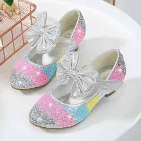 Glitter Girl's Children's Casual Shoes CCSUOS20 Leather High Heel