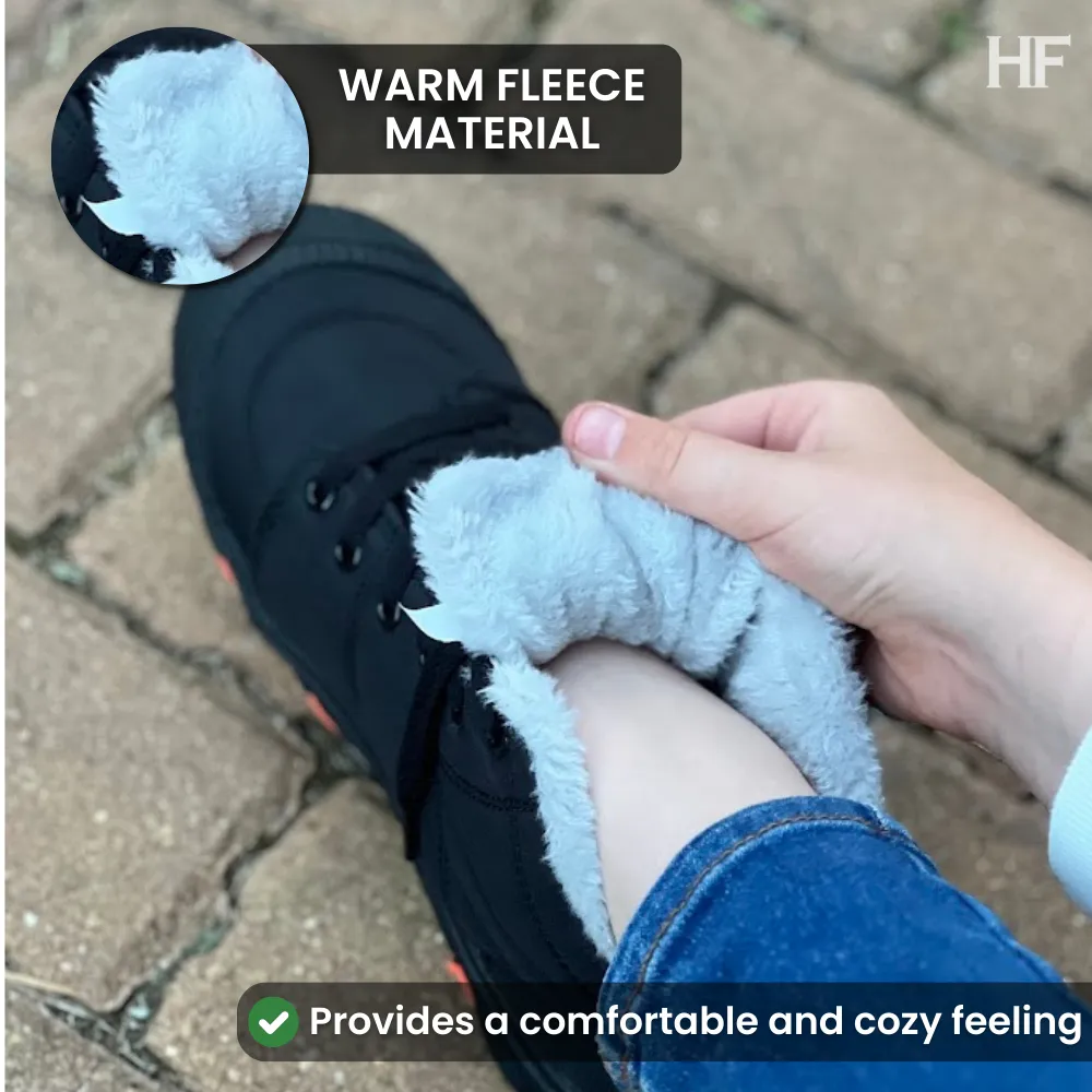 Hike Kids - Waterproof Barefoot Winter Shoes for Kids