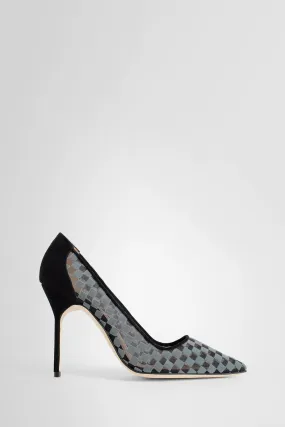 MANOLO BLAHNIK WOMAN BLACK PUMPS