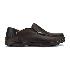 OluKai Moloa Slip-On - Dark Wood / Dark Java