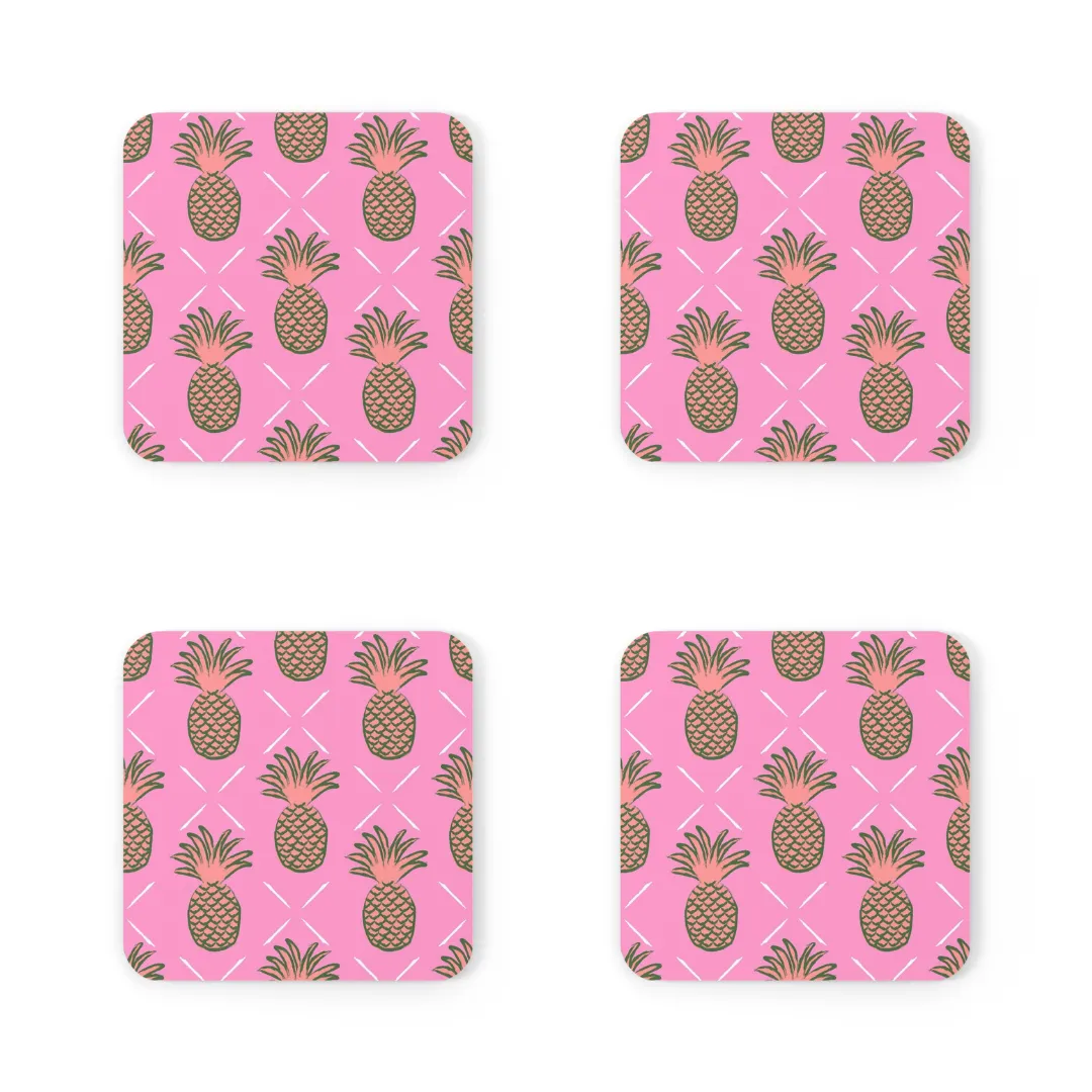 Pineapple Coaster Set