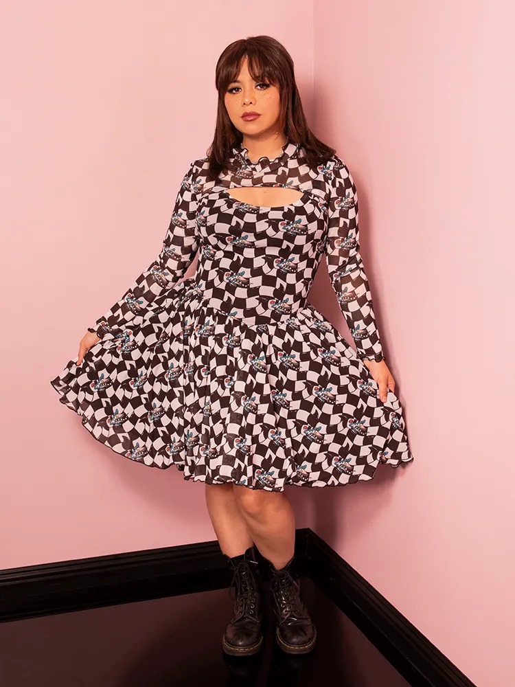 PRE-ORDER - Beetlejuice Beetlejuice™ Sandworm Swing Dress with Matching Bolero