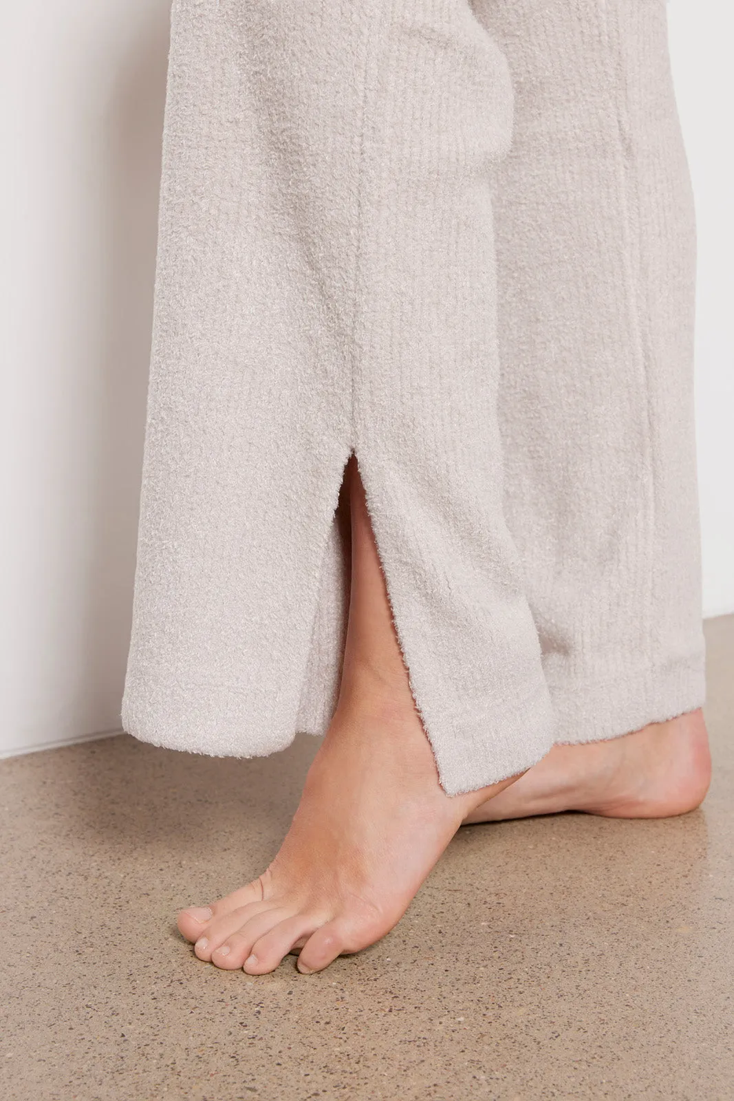 Ribbed Slit Pants