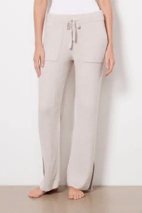 Ribbed Slit Pants