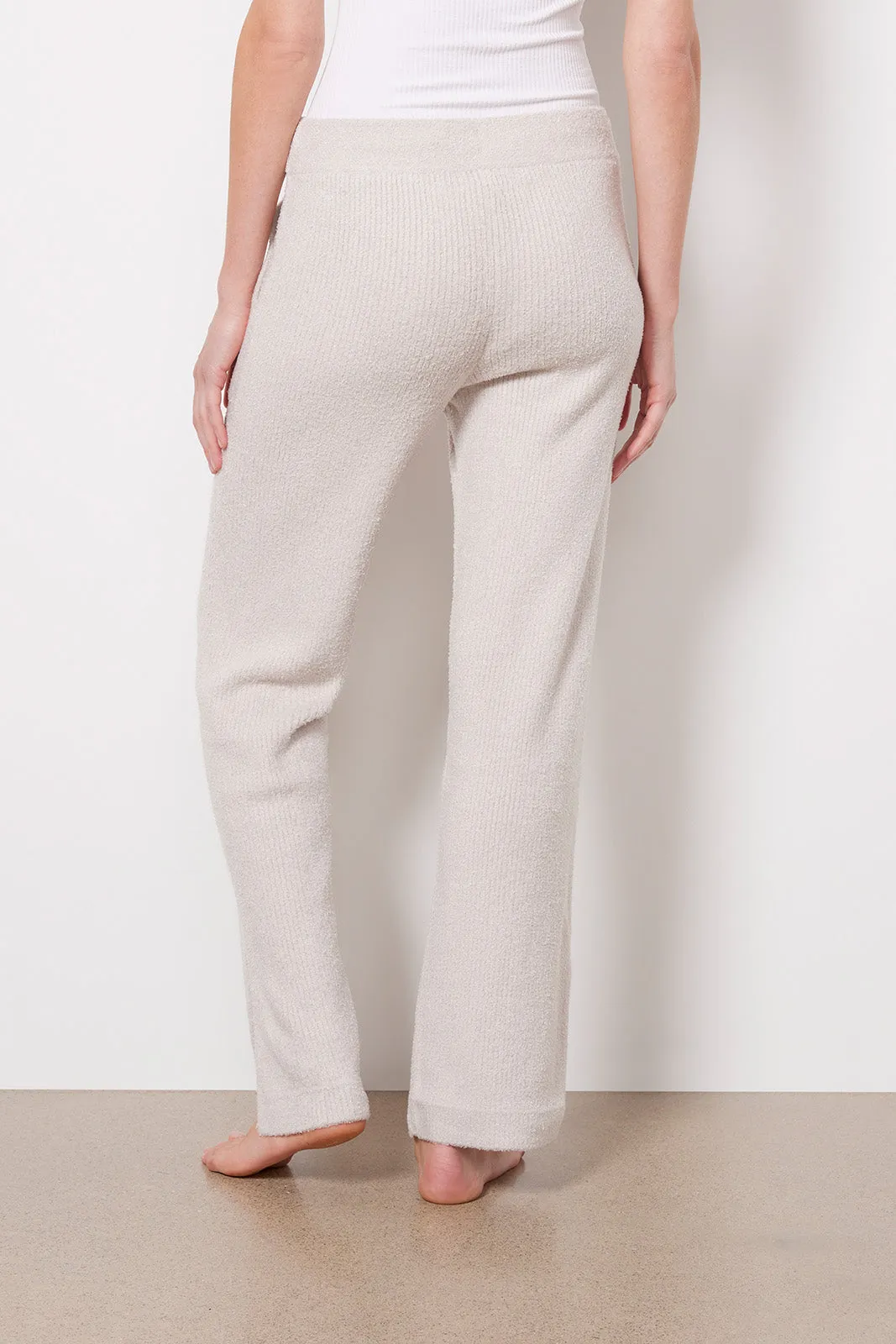 Ribbed Slit Pants