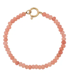 Summer Beads Bracelet Pink Gold