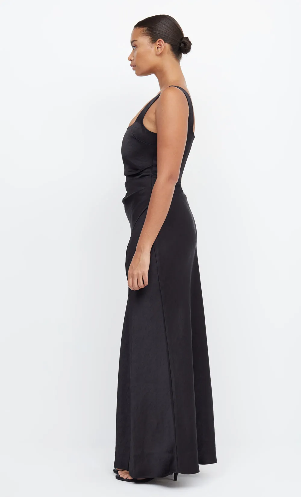 THE DREAMER SQUARE NECK DRESS - BLACK