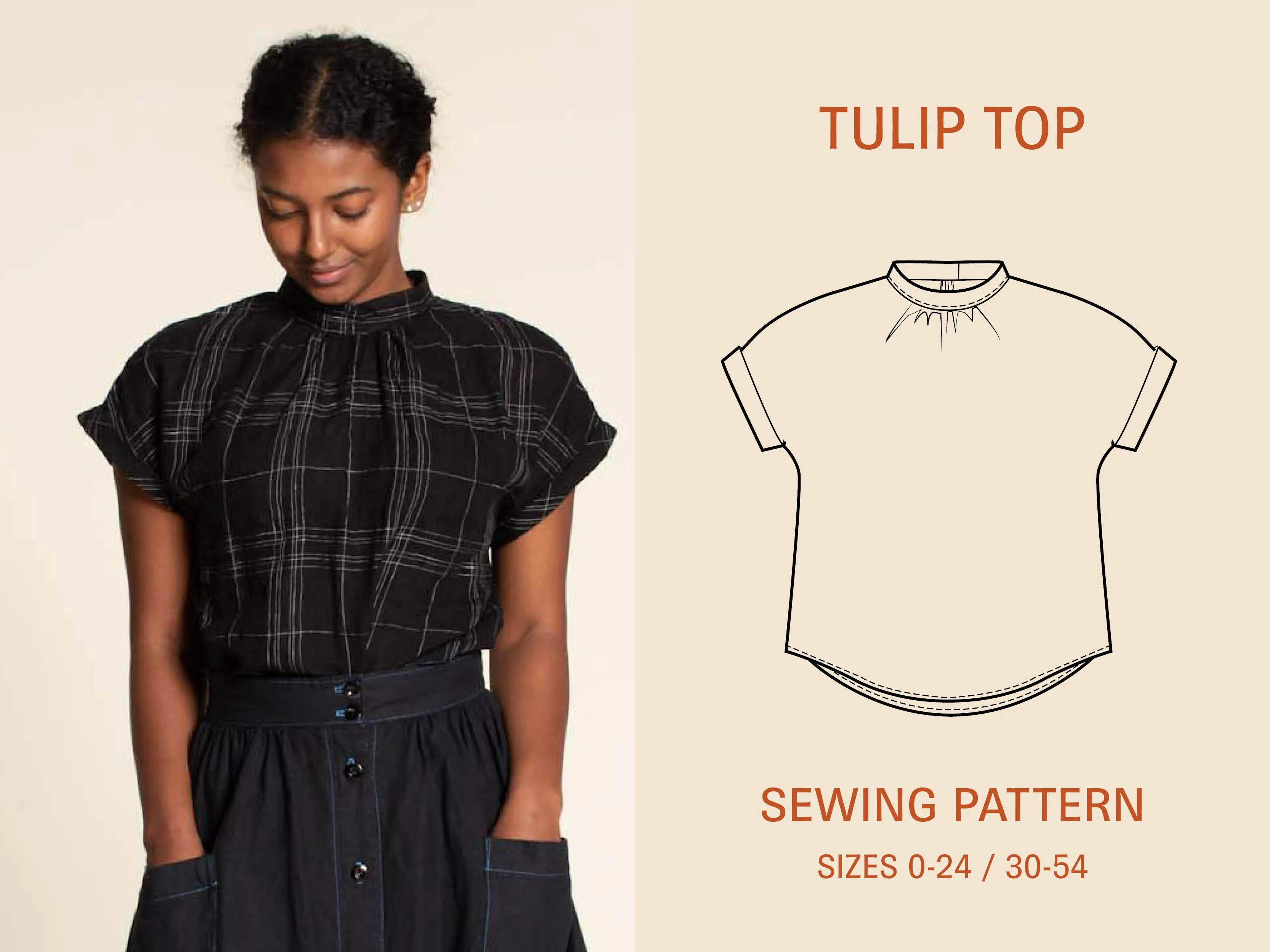 Tulip Top Sewing Pattern