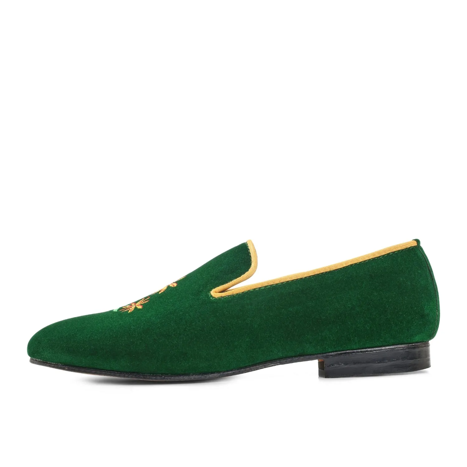 Women's Velvet Loafer/Slipper Shoe Bird