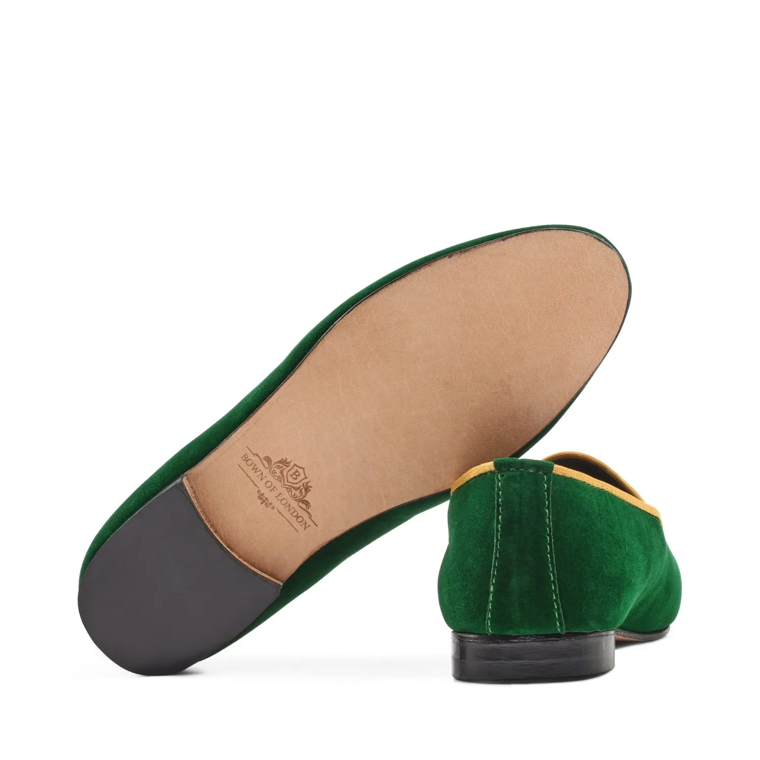 Women's Velvet Loafer/Slipper Shoe Bird